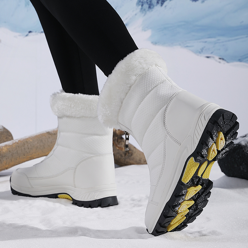 冬の女性のスノーブーツハイトップ防水アンクルブーツレディース - Sneaker Zone のレビューと価格