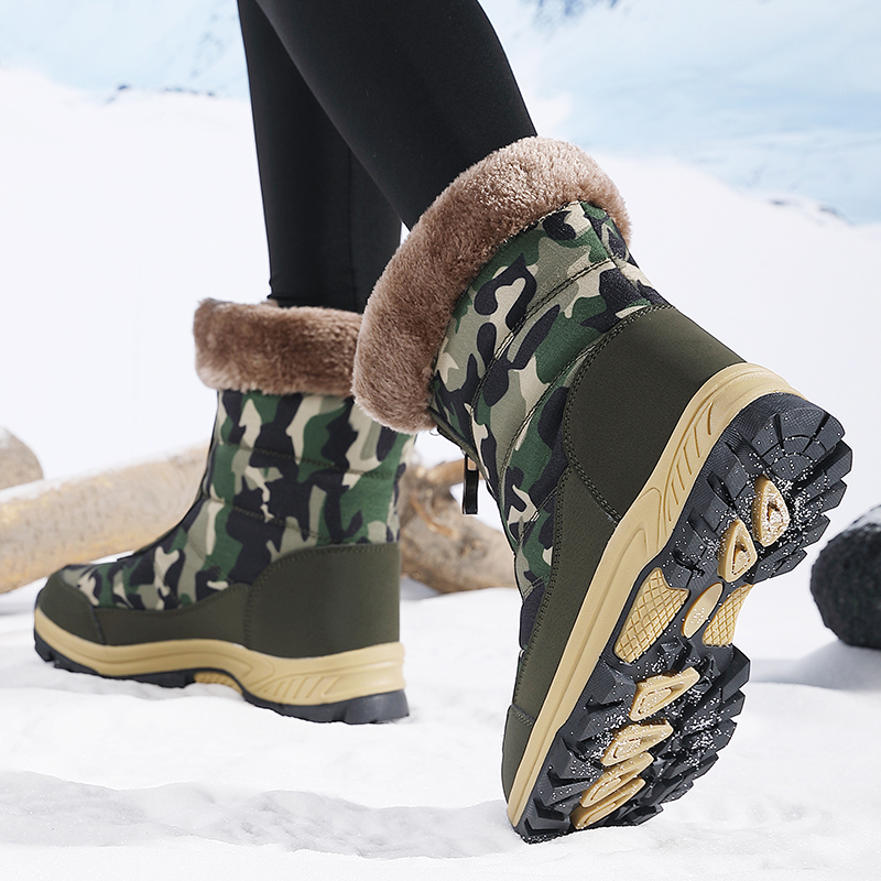 冬の女性のスノーブーツハイトップ防水アンクルブーツレディース - Sneaker Zone のレビューと価格