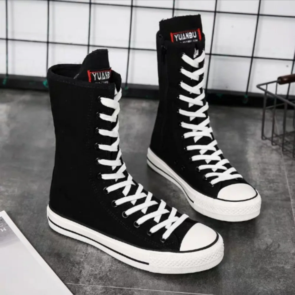 女性用レースアップランニングシューズ,サイドジッパー付きキャ - Sneaker Zone のレビューと価格